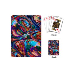 Seamless Abstract Colorful Tile Playing Cards Single Design (mini)