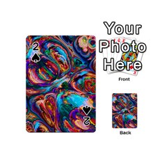 Seamless Abstract Colorful Tile Playing Cards 54 Designs (mini)