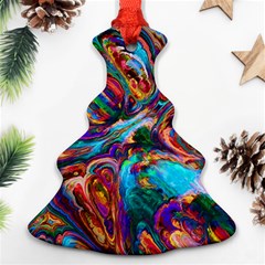 Seamless Abstract Colorful Tile Ornament (christmas Tree) 