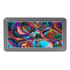 Seamless Abstract Colorful Tile Memory Card Reader (mini)