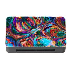 Seamless Abstract Colorful Tile Memory Card Reader With Cf