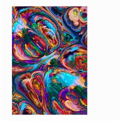 Seamless Abstract Colorful Tile Small Garden Flag (two Sides)