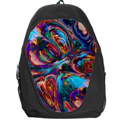 Seamless Abstract Colorful Tile Backpack Bag by HermanTelo