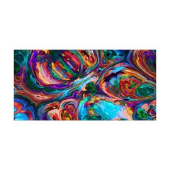 Seamless Abstract Colorful Tile Yoga Headband