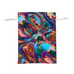 Seamless Abstract Colorful Tile Lightweight Drawstring Pouch (l)