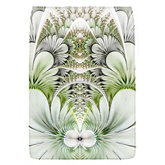 Fractal Delicate White Background Removable Flap Cover (s)