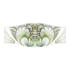 Fractal Delicate White Background Stretchable Headband