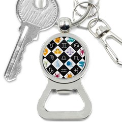 Zodiac Astrology Horoscope Bottle Opener Key Chain