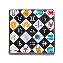 Zodiac Astrology Horoscope Memory Card Reader (square 5 Slot)