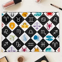 Zodiac Astrology Horoscope Cosmetic Bag (xxl) by HermanTelo