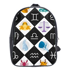 Zodiac Astrology Horoscope School Bag (xl) by HermanTelo