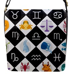 Zodiac Astrology Horoscope Flap Closure Messenger Bag (s)