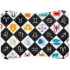 Zodiac Astrology Horoscope Velour Seat Head Rest Cushion