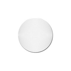 Pattern Background Monochrome Golf Ball Marker