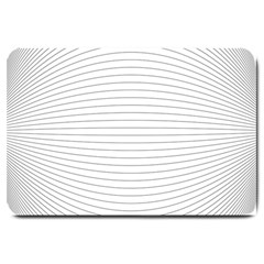 Pattern Background Monochrome Large Doormat  by HermanTelo