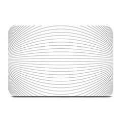 Pattern Background Monochrome Plate Mats