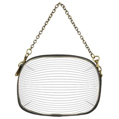 Pattern Background Monochrome Chain Purse (Two Sides)