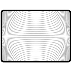 Pattern Background Monochrome Fleece Blanket (Large) 