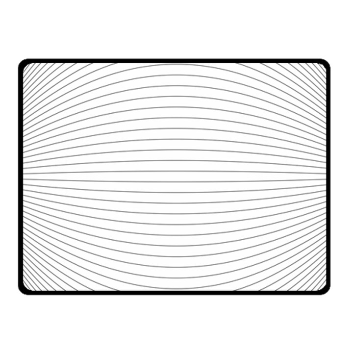 Pattern Background Monochrome Fleece Blanket (Small)