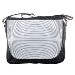 Pattern Background Monochrome Messenger Bag