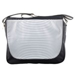 Pattern Background Monochrome Messenger Bag Front