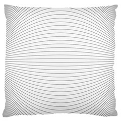 Pattern Background Monochrome Large Cushion Case (Two Sides)