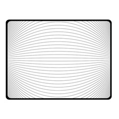 Pattern Background Monochrome Double Sided Fleece Blanket (Small) 