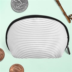 Pattern Background Monochrome Accessory Pouch (Large)