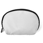 Pattern Background Monochrome Accessory Pouch (Large) Back