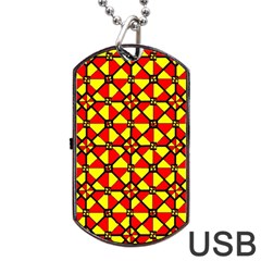 Rby 148 Dog Tag Usb Flash (one Side) by ArtworkByPatrick