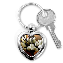 Tulips 1 3 Key Chain (heart) by bestdesignintheworld