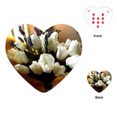 Tulips 1 3 Playing Cards Single Design (heart) by bestdesignintheworld