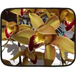 Orchids  1 1 Double Sided Fleece Blanket (Mini)  35 x27  Blanket Front