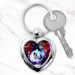 Funny House 1 1 Key Chain (heart) by bestdesignintheworld