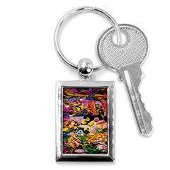 Alice Walk 1 2 Key Chain (rectangle) by bestdesignintheworld