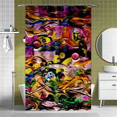 Alice Walk 1 2 Shower Curtain 48  X 72  (small)  by bestdesignintheworld