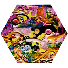 Alice Walk 1 2 Wooden Puzzle Hexagon by bestdesignintheworld