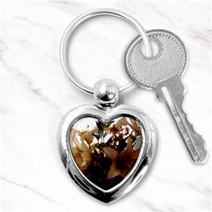 Lilies 1 1 Key Chain (heart) by bestdesignintheworld