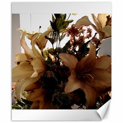 Lilies 1 1 Canvas 8  X 10  by bestdesignintheworld