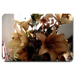 Lilies 1 1 Large Doormat  by bestdesignintheworld