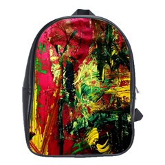 Revelation 1 10 School Bag (xl) by bestdesignintheworld