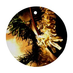 Christmas Tree  1 2 Ornament (round) by bestdesignintheworld