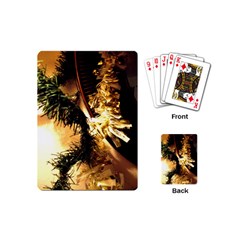 Christmas Tree  1 2 Playing Cards Single Design (mini) by bestdesignintheworld