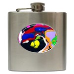 Japan Is So Close 1 1 Hip Flask (6 oz) Front