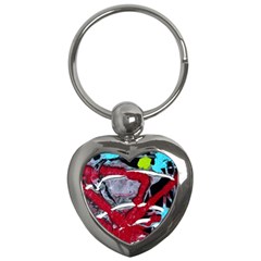 Pussy Butterfly 1 1 Key Chain (heart) by bestdesignintheworld