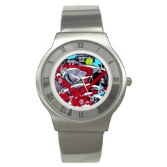 Pussy Butterfly 1 1 Stainless Steel Watch by bestdesignintheworld