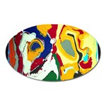 Africa As It Is 1 1 Oval Magnet Front