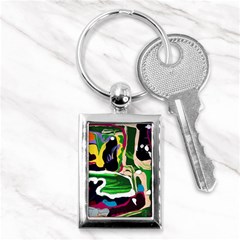 Mushroom,s Life Spin 1 1 Key Chain (rectangle) by bestdesignintheworld