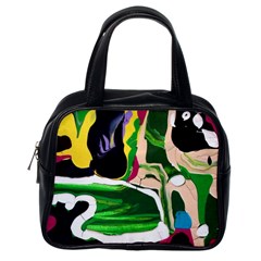 Mushroom,s Life Spin 1 1 Classic Handbag (one Side) by bestdesignintheworld