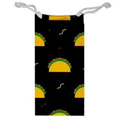 Festive Seamless Pattern With National Taco Food Jewelry Bag by Wegoenart